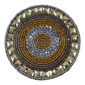 Musen Custom Logo <b>Coaster</b> for Drinks Beaded Absorbent <b>Coasters</b> Mandala <b>Coaster</b> Set with <b>Cork</b> Base for Tableware a - Product Image 1