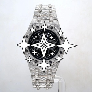 Luxury Men Stainless Steel Tonneau Watch Analog Mechanical <b>Chronograph</b> Sapphire Crystal Folding Clasp - Product Image 1