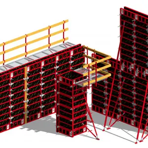 TECON Steel Frame Formwork Large Area Shuttering Concrete for Constructions with Walls and Column