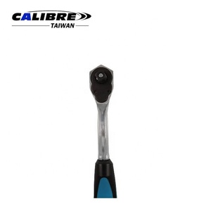 ด้ามขันแบบไม่หมุนได้ TAIWAN CALIBRE Industrial DIY ขนาด 3/8 นิ้ว 60 ฟัน พร้อมด้ามจับสีน้ำเงิน CRV แบบ OEM - Product Image 6