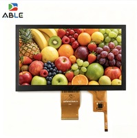 Módulo de Pantalla LCD TFT Integrado de 7 Pulgadas, Interfaz RGB, Pantalla LCD IPS Industrial para Sistema de Control Inteligente, Más Vendido