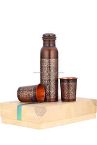 Botella de cobre India ecológica, utensilios de cocina y Mesa, botellas de agua de metal de cobre puro - Product Image 6