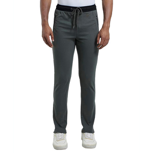 Pantalones Jogger con Costuras Selladas para Hombre, Pantalones Deportivos Casuales, Corte Ajustado, Puños Elásticos, Acabado Limpio, Estilo Urbano - Product Image 1