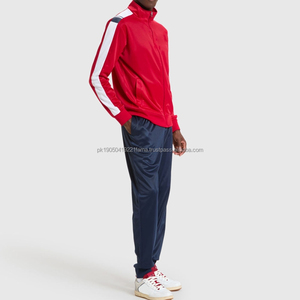 Ensembles sweat à capuche et pantalon avec logo personnalisé vierge les plus vendus pull de haute qualité en gros tenues de course à glissière pour hommes de grande taille - Product Image 6