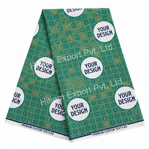 Tissu en coton sergé africain imprimé wax de haute qualité, personnalisé pour vêtements de garçons, sacs et textiles de maison – Fournisseur en gros OEM ODM - Product Image 5