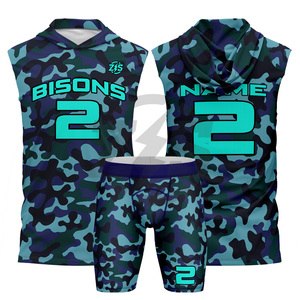 Uniformes de Fútbol Americano Personalizados sin Capucha, Antiarrugas, Transpirables, de Poliéster y Elastano, Sublimados, Elásticos en 4 Direcciones, para Niños y Niñas - Product Image 1