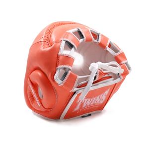 Protection de tête de boxe professionnelle réglable à vente chaude, protège-tête de boxe personnalisé en cuir véritable, protection faciale - Product Image 6