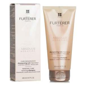Shampoo réparateur à la kératine Absolue de Rene Furterer (pour cheveux abîmés et surtraités) 200 ml - Product Image 1