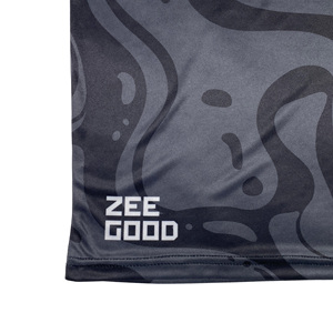 Camiseta Deportiva Casual para Hombre, Talla Grande, con Logotipo Personalizado, de Alta Calidad, Transpirable, de Secado Rápido, 100% Fibra de Bambú Tejida - Product Image 6