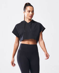 Gran oferta Sudadera con capucha básica Algodón Poliéster Sudaderas con capucha de alta calidad Estampado de punto largo Casual Sudaderas con capucha de punto sólido para mujer - Product Image 3