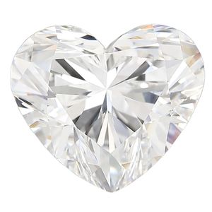 เพชรรูปหัวใจ 1.00 กะรัต เพาะเลี้ยงในห้องปฏิบัติการ สี D ความสะอาดระดับ VS1 ได้รับการรับรองจาก IGI - Product Image 2