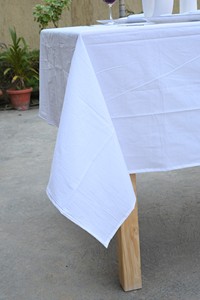 Large Cotton Tablecloth Wrinkle Free Classic Tableware for Home Hotel Restaurant Cafe <b>Kitchen</b> and Dining Farmhouse Decor - Product Image 6