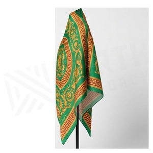 NORTHLANDROCH Women's Square <b>Silk</b> Scarf Floral Print Luxury Fashion Accessory All Seasons - Product Image 3