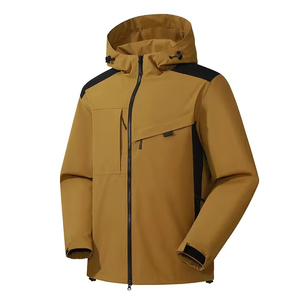 Veste Softshell imperméable et respirante pour homme, best-seller pour le camping hivernal, services OEM, vêtements de sport souples pour activités de plein air - Product Image 5
