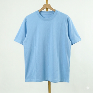 Camiseta de Hombre Lisa de Algodón 100% de Alto Gramaje, Precio al por Mayor, Alta Calidad - Product Image 6