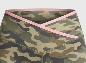 Short de yoga camouflage pour femme, short de compression pour la gym, short de yoga basique pour femme, short de compression fitness pour femme - Product Image 6