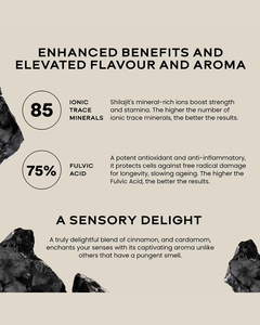 Shilajit Gold, complément alimentaire en résine naturelle pure pour la récupération énergétique, l'endurance et le bien-être quotidien - Product Image 3