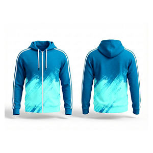 Sudadera con capucha y cremallera completa a la moda, ropa informal unisex, servicio de personalización de marca para hombres, mujeres y jóvenes, chaqueta con capucha para entrenamiento, ropa deportiva - Product Image 6