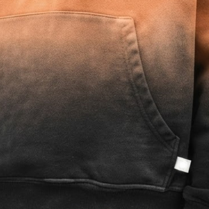 Survêtement vintage épais délavé à l'acide et effet soleil délavé pour adultes, avec broderie et logo DTG - Product Image 5