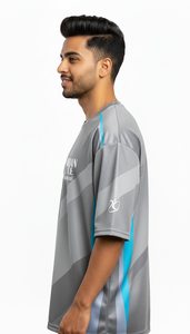 Camiseta Premium Casual Oversize Sublimada para Hombre, Moda Urbana - Product Image 3