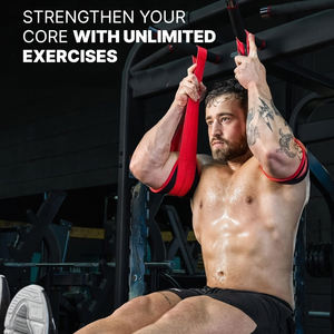 Wholesale Custom Neoprene AB Slings Lightweight Anti-Slip Hanging Abdominal Waist Shaping Muscle Fitness Straps Customized - Product Image 3