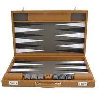 Ensemble de Backgammon de Luxe Personnalisable en Cuir, Design Pliable, Jetons Durables, Emballage de Haute Qualité, Style Moderne