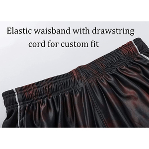 Shorts de basket-ball pour hommes de haute qualité, conçus pour durer match après match, coupe extensible, design confortable, shorts de basket-ball idéaux - Product Image 5