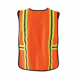 Outdoor Reflective Safety <b>Vest</b> High Visibility Workwear for Traffic Warehouse Construction and <b>Utility</b> Staff - Product Image 4