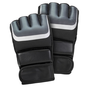 Gants de boxe en cuir marron pour adultes, gants d'entraînement MMA, sangle de poignet réglable, équipement d'arts martiaux antidérapant - Product Image 4