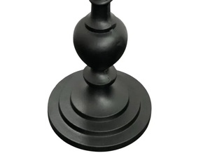 โต๊ะบาร์ทรงคลาสสิกแบบตั้งพื้น ดีไซน์เสาเข็มโดดเด่น หน้าโต๊ะทรงกลม ประหยัดพื้นที่ ฐานแข็งแรง เหมาะสำหรับตกแต่งบ้านอย่างมีระดับ - Product Image 4