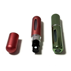 Atomiseur de parfum rechargeable 5 ml, mini vaporisateur de <span class=keywords><strong>voyage</strong></span> portable en aluminium, couleur personnalisée, flacon vide pour liquides cosmétiques, anti-fuite - Product Image 5