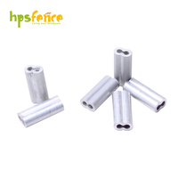 Abrazadera Profesional de Aluminio para Cercas de Ganado y Granjas, Solución Fácil para Conexión de Múltiples Alambres