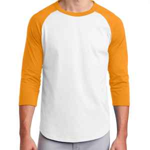 Men's 100% Cotton O-Neck <b>Raglan</b> Short <b>Sleeve</b> Casual <b>T</b>-<b>Shirt</b> with Solid Pattern Breathable & Quick Dry - Product Image 1