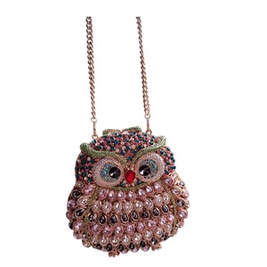 Premium Quality Women Clutch <b>Handbag</b> with Decorative for Bridal Wedding Reception and Party Wear Available At Best Price - Product Image 2