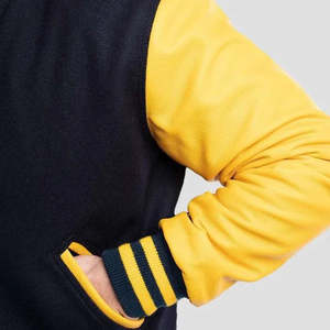 Chaqueta Varsity de Moda, Corte Atlético, Elegante y Cálida, Ropa Exterior Informal para Deportes Universitarios y Uso Diario, Chaqueta de Invierno - Product Image 4