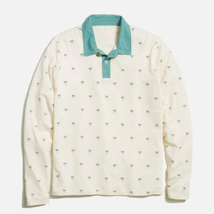 Nouvelle Arrivée : Polos Homme 100% Coton à Manches Longues avec Étiquette Personnalisable – Idéal pour l'Été et les Tenues Décontractées en Extérieur - Product Image 2