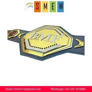 เข็มขัดแชมป์โลกหนัก,แผ่นทองเหลืองขนาดผู้ใหญ่และสายหนังแท้เข็มขัดแชมป์มืออาชีพ IBW - Product Image 2