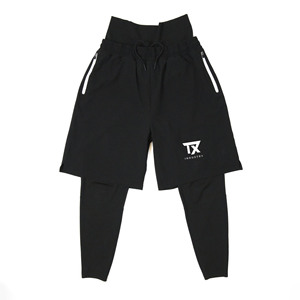 Men's Islamic Awrah High Street Mid Swimming Trunks Cargo <b>Shorts</b> Solid Canvas <b>Spandex</b>/Polyester Custom Logo Quick Dry Drawstring - Product Image 1