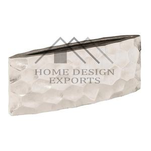 Floreros de aluminio modernos de nuevo diseño para decoraciones de sala de estar Floreros de mesa únicos - Product Image 2