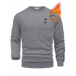 Sudaderas de Alto Rendimiento para Hombre, Absorbentes de Humedad, Tejido Elástico Informal de Invierno, Transpirable, Ecológico, Cálido y Flexible - Product Image 2