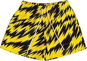 High Quality <b>Vintage</b> Solid Heat-Transfer Printed Mesh 100% Polyester <b>Men's</b> <b>Shorts</b> Custom Logo Casual - Product Image 5