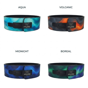 Ceinture de musculation réglable en cuir véritable pour la musculation, les squats, les soulevés de terre et l'entraînement de force. - Product Image 5