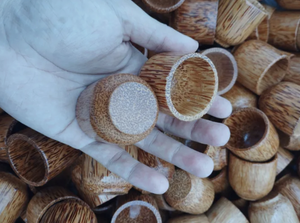 Taza de Té de Madera de Coco de Vietnam, Material Natural de Coco para Beber Té, Utensilios de Cocina Rústicos Hechos a Mano, Suministro al por Mayor - Product Image 5