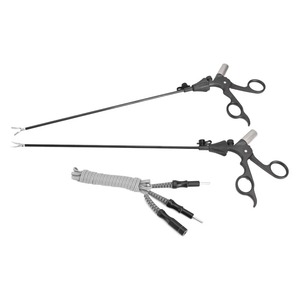Ensemble de pinces laparoscopiques vétérinaires, ciseaux micro-précis, câble bipolaire, instrument chirurgical isolé par Vaslcare - Product Image 4