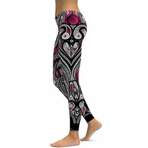 Activewear Compression <b>Pocket</b> Women's High Waist Yoga <b>Leggings</b> Solid Eco-Friendly Breathable Quick Dry Satin Spandex/Polyester - Product Image 1
