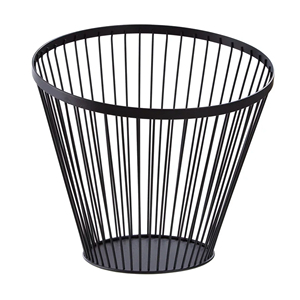 Wholesale Black Wire Fruit Bowl Round Metal Wire <b>Basket</b> Breathable Vegetable <b>Storage</b> Holder Countertop Kitchen Organizer <b>Basket</b> - Product Image 1