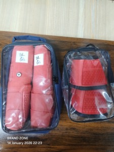 BRAND ZONE Protège-tendons et protège-encoches en néoprène pour chevaux, avec sac de transport personnalisé – Produit de soin équin - Product Image 2