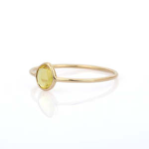 14K Yellow <b>Gold</b> Marquise <b>Opal</b> Solitaire Wedding <b>Ring</b> for Women - Product Image 5
