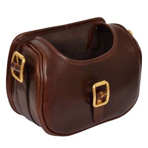 Sac à cartouches en cuir véritable personnalisé OEM, capacité de 100 munitions, pochette de tir - Product Image 3