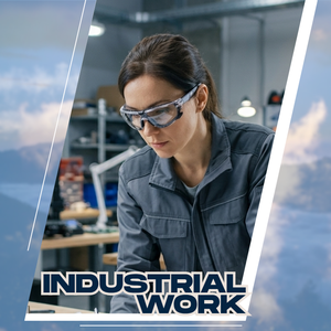 Lunettes de sécurité optiques Borjye J181 avec verres de soutien visuel - Product Image 5